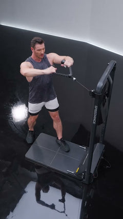 Face pull con cuerda